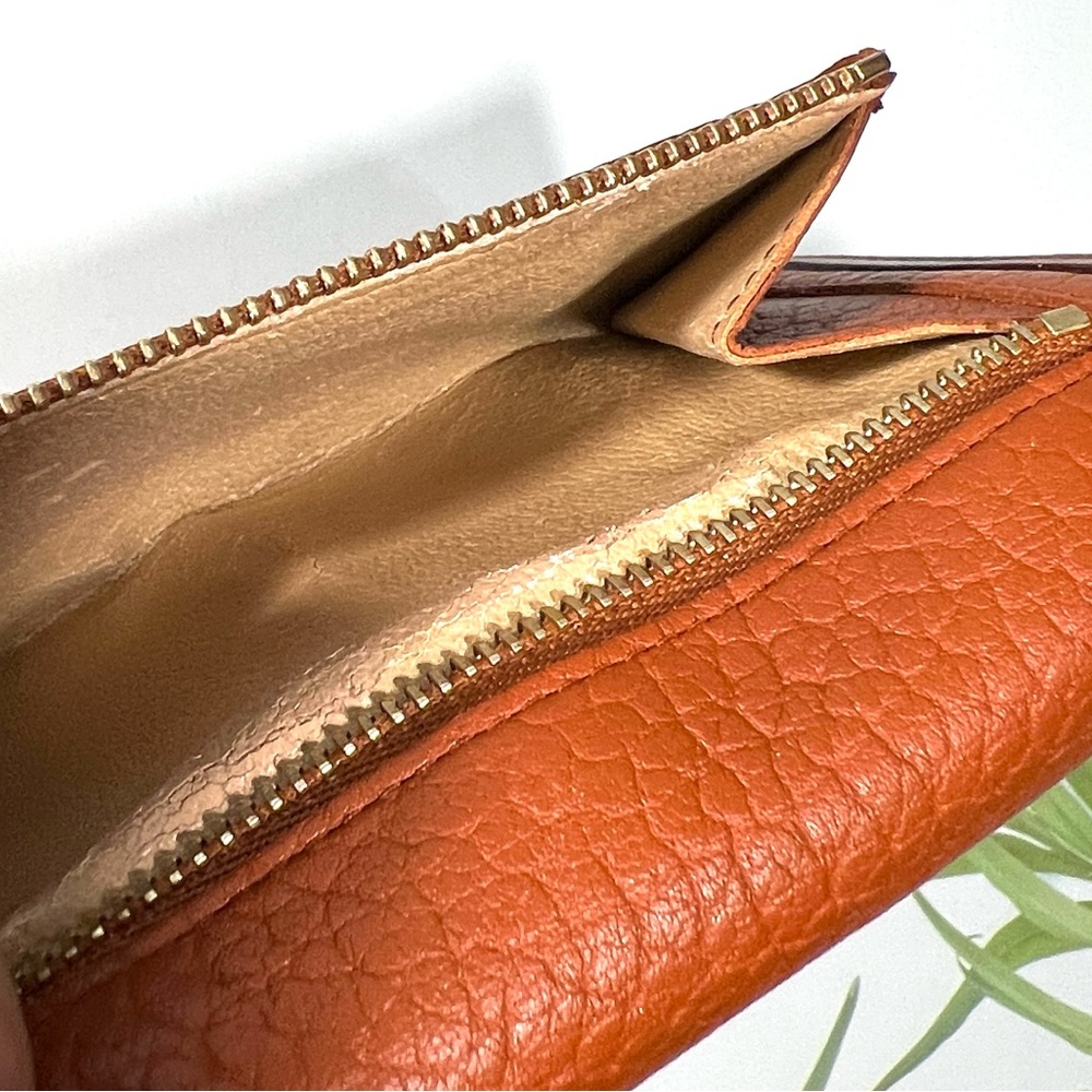 🦆 DOONEY & BOURKE AWL TRIFOLD LEATHER WALLET SNAP IN TAN VINTAGE - Picture 10 of 12